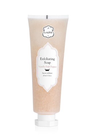 Exfoliating soap - Vanilla Pink Pepper 250 ml