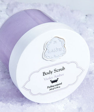 Body scrub - Violet Amber - 240 gr